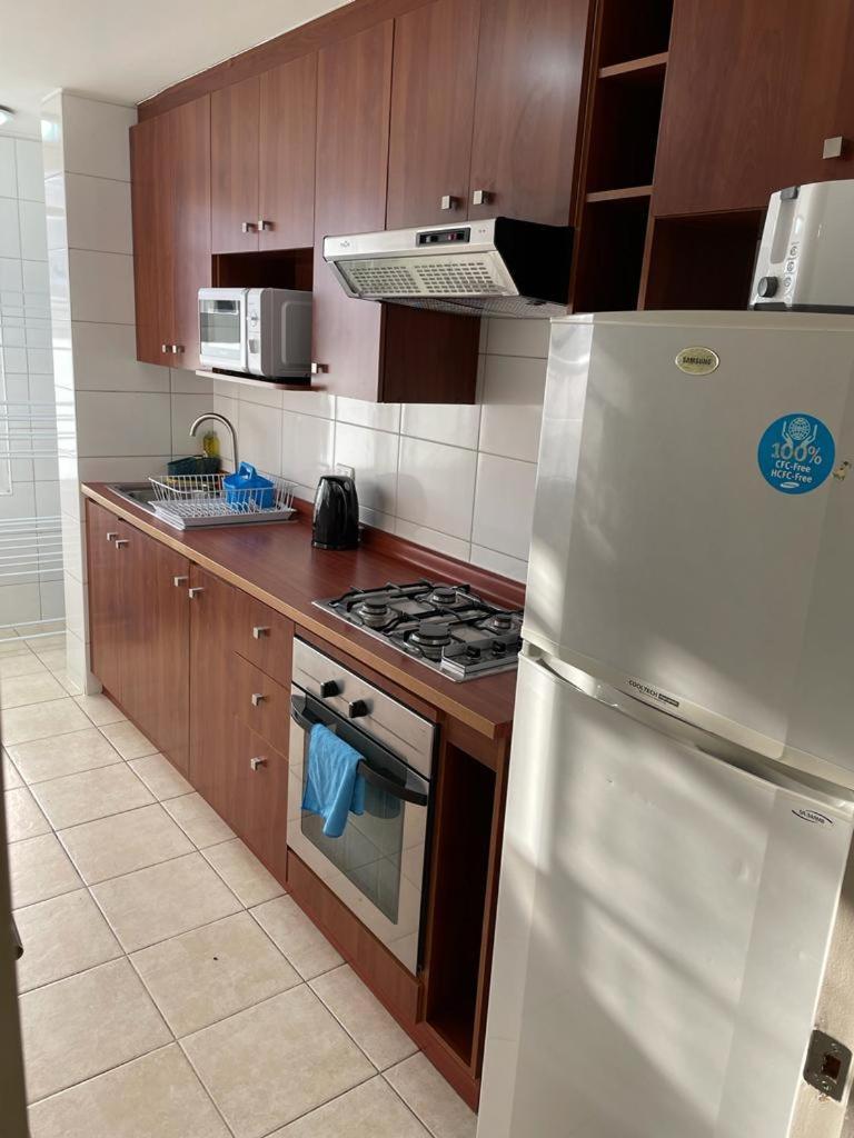 Acogedor Departamento De Tres Dormitorio Apartamento Santiago